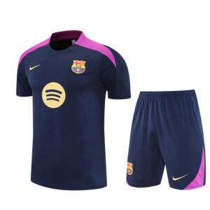 Barcelona 2025-26 Royal Blue Short Sleeve Training Kit