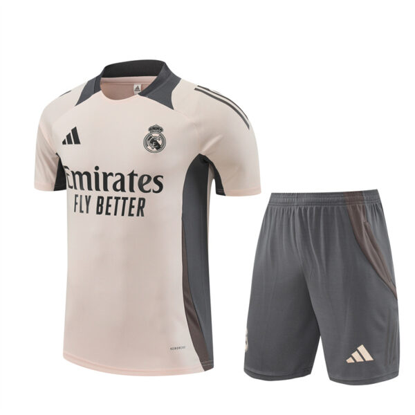Real Madrid 2024-25 Apricot Short Sleeve Training Kit