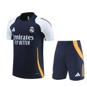 Real Madrid 2024-25 Royal Blue Short Sleeve Training Kit