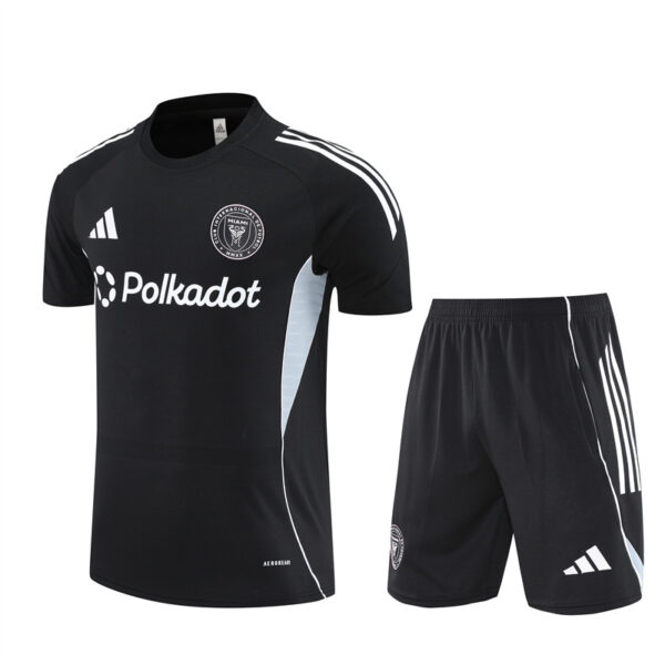 Inter Miami 2025-26 Black Short Sleeve Training Kit