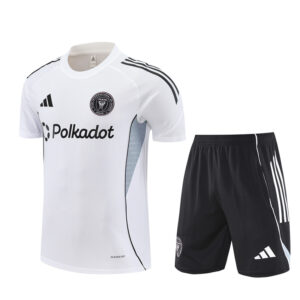 Inter Miami 2025-26 White Short Sleeve Training Kit