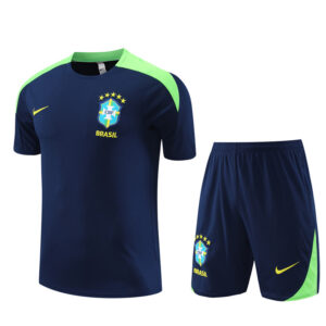 Brazil 2024-25 Royal Blue Short Sleeve Training Kit