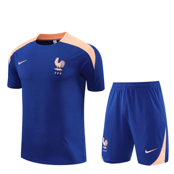 France 2025-26 Rainbow Blue Short Sleeve Training Kit