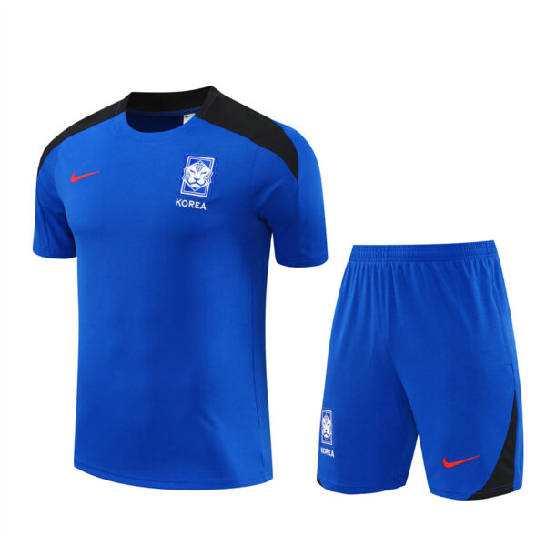 Korea 2024-25 Rainbow Blue Short Sleeve Training Kit