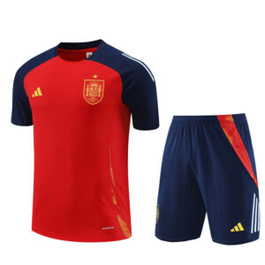 Spain 2024-25 Red Short Sleeve Training Kit
