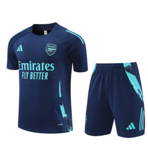 Arsenal 2024-25 Royal Blue Short Sleeve Training Kit