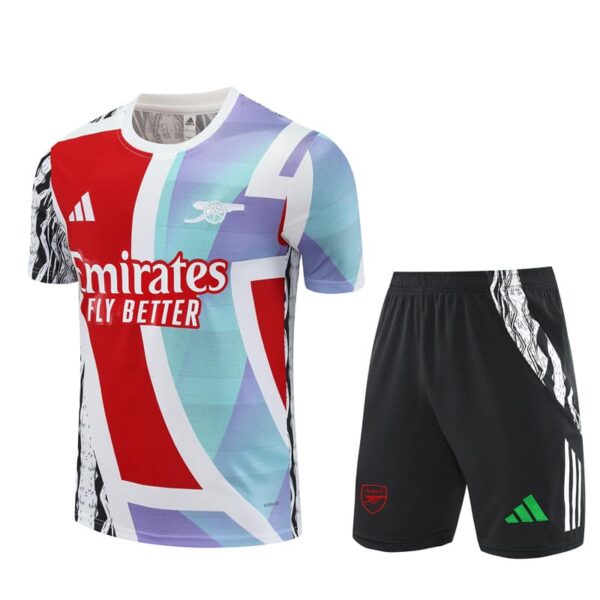 Arsenal 2024-25 White (Camo Edition) Short Sleeve Training Kit