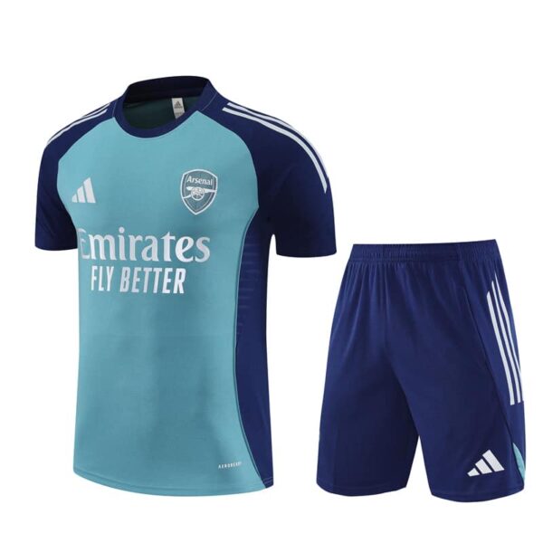 Arsenal 2025-26 Green Short Sleeve Training Kit