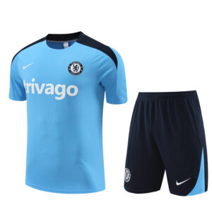Chelsea 2024-25 Light Blue Short Sleeve Training Kit