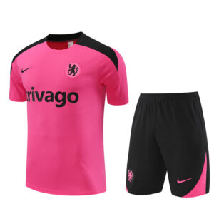 Chelsea 2024-25 Pink Short Sleeve Training Kit