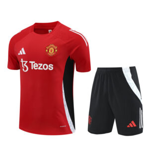 Manchester United 2024-25 Red Short Sleeve Training Kit