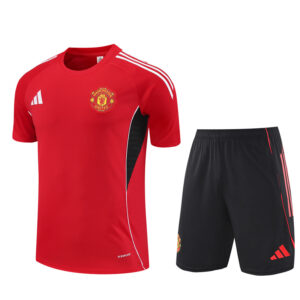 Manchester United 2025-26 Red Short Sleeve Training Kit