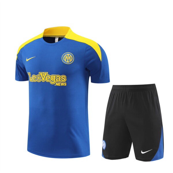 Inter Milan 2024-25 Rainbow Blue Short Sleeve Training Kit