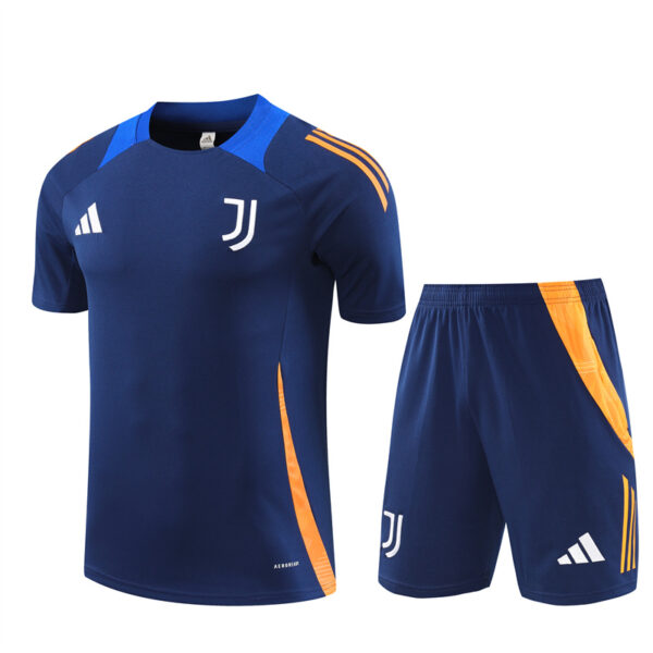 Juventus 2024-25 Royal Blue Short Sleeve Training Kit