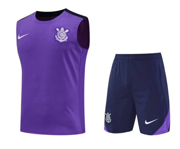 Corinthians 2025-26 Purple Vest Training Kit