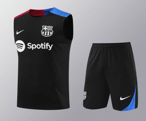 Barcelona 2024-25 Black Vest Training Kit