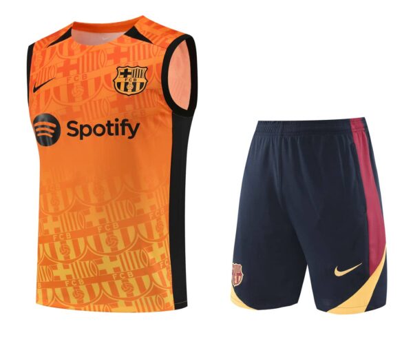 Barcelona 2024-25 Orange Vest Training Kit