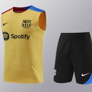 Barcelona 2024-25 Yellow Vest Training Kit