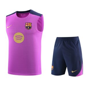 Barcelona 2025-26 Purple and Blue Vest Training Kit