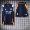 Real Madrid 2024-25 Navy Orange Vest Training Kit