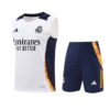 Real Madrid 2024-25 White Vest Training Kit