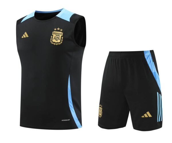 Argentina 2024-25 Black Vest Training Kit