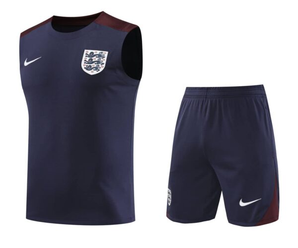 England 2024-25 Navy Maroon Vest Training Kit