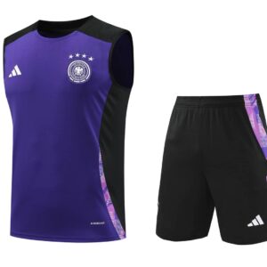 Germany 2025-26 Purple and Black Vest Training Kit