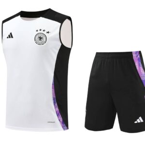 Germany 2025-26 White and Purple Vest Training Kit