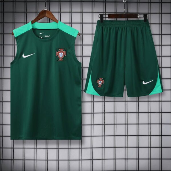 Portugal 2024-25 Green Vest Training Kit