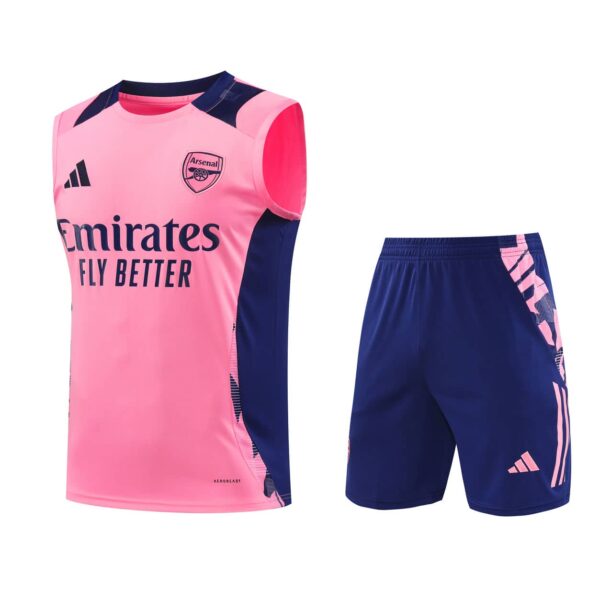 Arsenal 2024-25 Pink Vest Training Kit