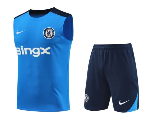 Chelsea 2024-25 Sky Blue Vest Training Kit