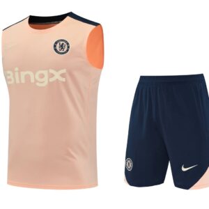 Chelsea 2025-26 Peach Vest Training Kit