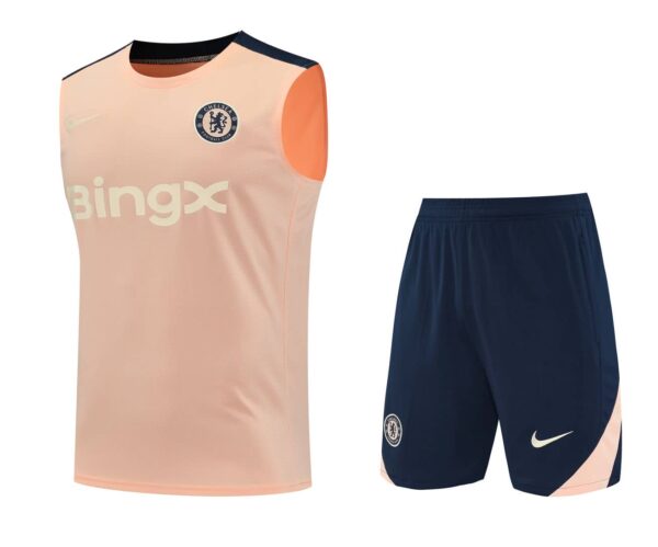 Chelsea 2025-26 Peach Vest Training Kit