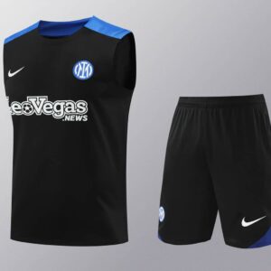 Inter Milan 2024-25 Black Vest Training Kit