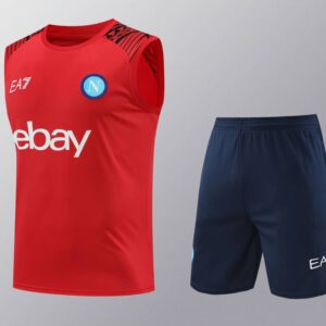 Napoli 2024-25 Red Vest Training Kit