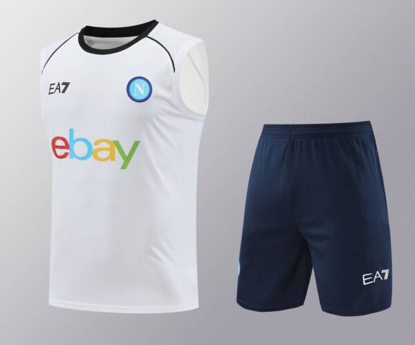 Napoli 2024-25 White Vest Training Kit