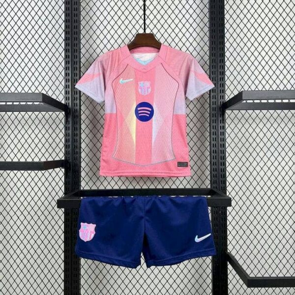 Barcelona 2025-26 Pink Special Edition Kids Kit