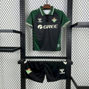 Real Betis 2025-26 Black and Green Special Edition Kids Kit