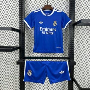 Real Madrid 2025-26 Third Away Kids Kit