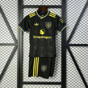 Manchester United 2025-26 Third Away Kids Kit