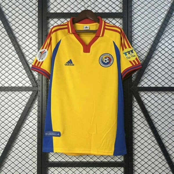 Romania 2000-01 Home Retro Jersey
