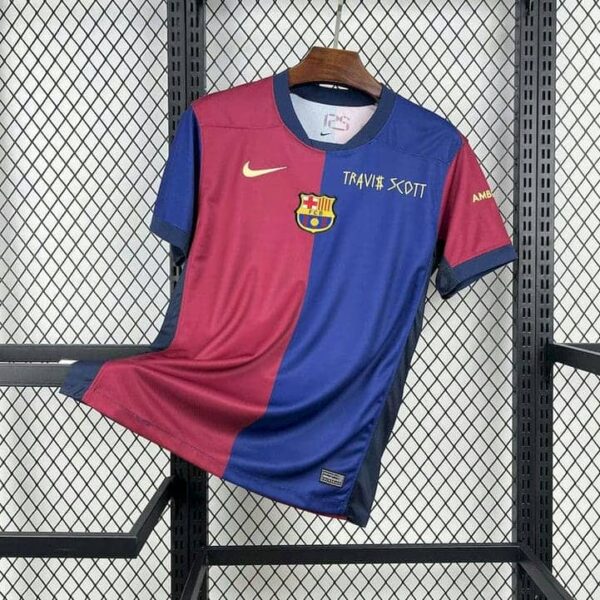 Barcelona 2024-25 Travis Scott Home Special Edition Jersey