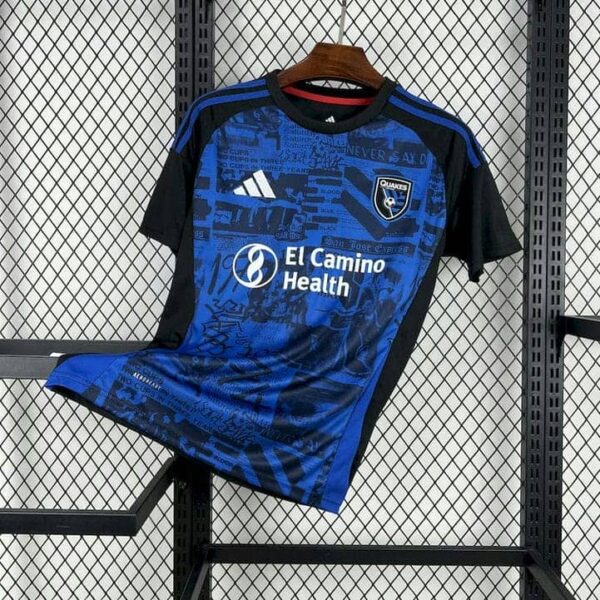 San Jose Earthquakes 2025-26 Home Jersey Fan Version