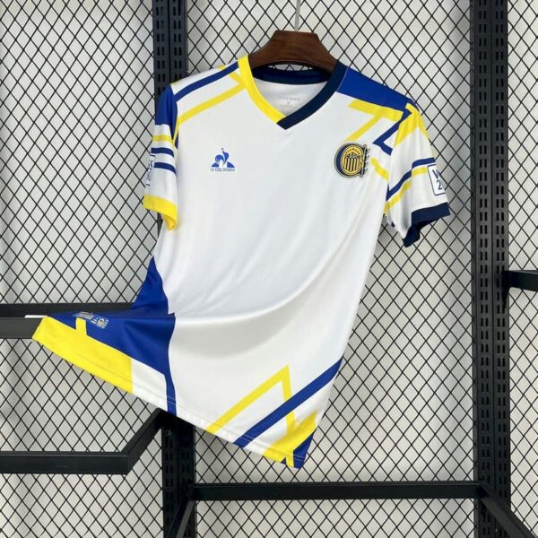 Rosario Central 2025-26 Away Jersey Fan Version
