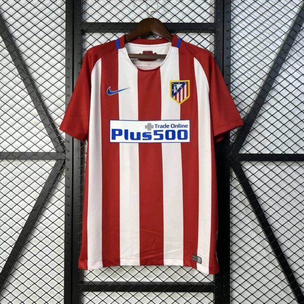 Atletico Madrid 2016-17 Home Retro Jersey