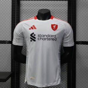 Liverpool 2025-26 Away Jersey Player Version