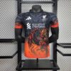 Liverpool 2025-26 Black Flame Phoenix Special Edition Jersey Player Version
