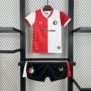 Feyenoord 2025-26 Home Kids Kit
