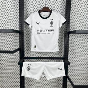 Borussia Monchengladbach 2025-26 Home Kids Kit